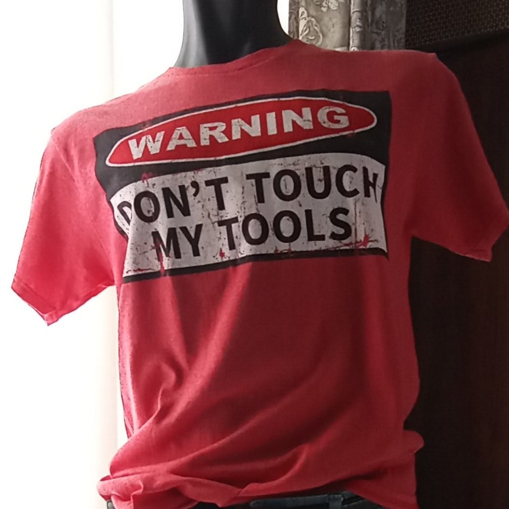 Men's Graphic Tee - Don't Touch My Tools